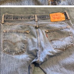 Women’s straight leg 501 Levi’s no stretch
